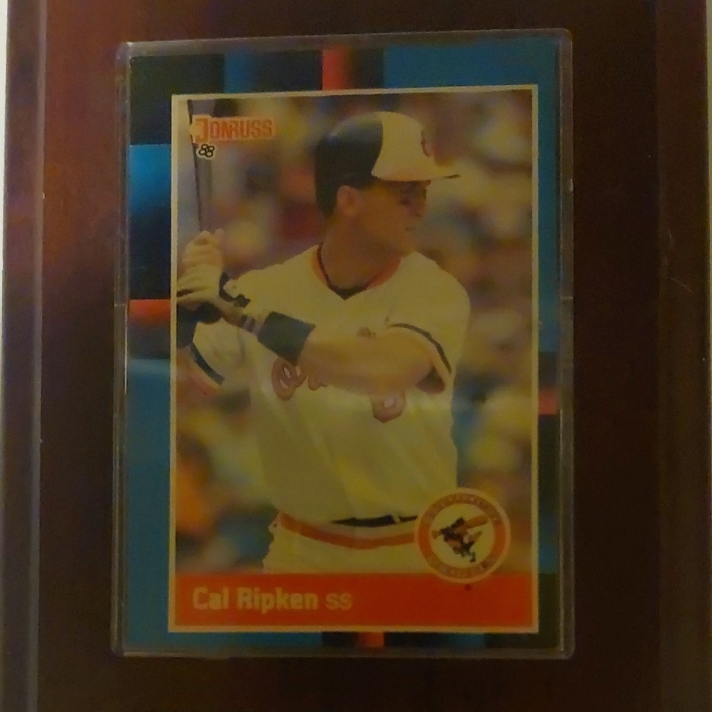Cal Ripken Jr. Baseball Card Plaque - Picture 2 of 5